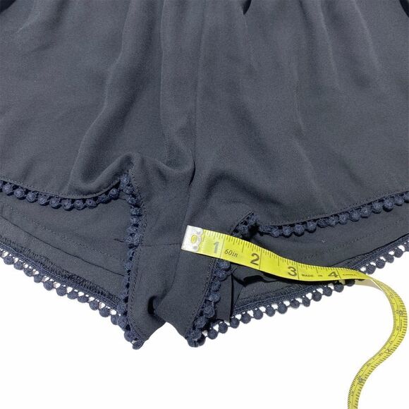 BRANDY Melville Leticia Black Pom Pom Tassel Short - Picture 7 of 9